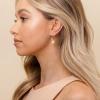 imagePAVOI Handpicked AAA Quality Freshwater Cultured Pearl Earrings Leverback Dangle Stud Pearl EarringsYellow Gold