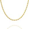 imagePAVOI Italian Solid 925 Sterling Silver 22K Gold Plated Chain Necklaces  Snake Square Box Cable Super Flex Curb Miami Cuban and Rope DiamondCut Herringbone Necklace for Women and Men  MADE IN ITALYYellow Gold