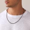 imagePAVOI Italian Solid 925 Sterling Silver 22K Gold Plated Chain Necklaces  Snake Square Box Cable Super Flex Curb Miami Cuban and Rope DiamondCut Herringbone Necklace for Women and Men  MADE IN ITALYWhite Gold