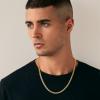 imagePAVOI Italian Solid 925 Sterling Silver 22K Gold Plated Chain Necklaces  Snake Square Box Cable Super Flex Curb Miami Cuban and Rope DiamondCut Herringbone Necklace for Women and Men  MADE IN ITALYYellow Gold