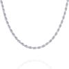 imagePAVOI Italian Solid 925 Sterling Silver 22K Gold Plated Chain Necklaces  Snake Square Box Cable Super Flex Curb Miami Cuban and Rope DiamondCut Herringbone Necklace for Women and Men  MADE IN ITALYWhite Gold