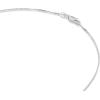 imagePAVOI Italian Solid 925 Sterling Silver 22K Gold Plated Chain Necklaces  Snake Square Box Cable Super Flex Curb Miami Cuban and Rope DiamondCut Herringbone Necklace for Women and Men  MADE IN ITALYWhite Gold
