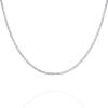 imagePAVOI Italian Solid 925 Sterling Silver 22K Gold Plated Chain Necklaces  Snake Square Box Cable Super Flex Curb Miami Cuban and Rope DiamondCut Herringbone Necklace for Women and Men  MADE IN ITALYWhite Gold