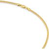 imagePAVOI Italian Solid 925 Sterling Silver 22K Gold Plated Chain Necklaces  Snake Square Box Cable Super Flex Curb Miami Cuban and Rope DiamondCut Herringbone Necklace for Women and Men  MADE IN ITALYYellow Gold