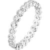 imagePAVOI 14K Gold Plated Rings with Cubic Zirconia  28mm Stackable for Women  Gold Love RingWhite Gold