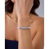 imagePAVOI 14K Gold Plated Colored Mantra Evil Eye Beaded Gemstone Bracelets for Women  Adjustable Friendship Beaded Bracelets with Words  I Am Enough Fearless Breathe Good Energy In My Era Grateful You Got This Affirmation BraceletGrateful