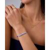 imagePAVOI 14K Gold Plated Colored Mantra Evil Eye Beaded Gemstone Bracelets for Women  Adjustable Friendship Beaded Bracelets with Words  I Am Enough Fearless Breathe Good Energy In My Era Grateful You Got This Affirmation BraceletFearless