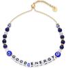imagePAVOI 14K Gold Plated Colored Mantra Evil Eye Beaded Gemstone Bracelets for Women  Adjustable Friendship Beaded Bracelets with Words  I Am Enough Fearless Breathe Good Energy In My Era Grateful You Got This Affirmation BraceletGood Energy