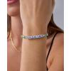 imagePAVOI 14K Gold Plated Colored Mantra Evil Eye Beaded Gemstone Bracelets for Women  Adjustable Friendship Beaded Bracelets with Words  I Am Enough Fearless Breathe Good Energy In My Era Grateful You Got This Affirmation BraceletBreathe