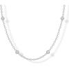 imagePAVOI 14K Gold Plated Small Bead Ball Chain Necklace for Women  Adjustable Dainty Gold Beaded Necklace  Trendy Choker Chain Layering JewelryBall Station