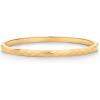 imagePAVOI 14K Gold Plated Waterproof Bangle Bracelets for Women  Stainless Steel Faceted Hammered Ball Beaded Hinged BraceletYellow Gold