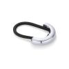 imagePAVOI 14K Yellow Gold Double Arch Chunky Metal Hair Band Ponytail Holders for Women  Stainless Steel Statement Cuff Fashion Accessories  Waterproof Stretchy Gold Hair TiesArch White Gold