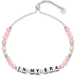 imagePAVOI 14K Gold Plated Colored Mantra Evil Eye Beaded Gemstone Bracelets for Women  Adjustable Friendship Beaded Bracelets with Words  I Am Enough Fearless Breathe Good Energy In My Era Grateful You Got This Affirmation BraceletIn My Era