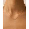 imagePAVOI 14K Gold Plated Angel Number Pendant Layering Necklace for Women  999 Lucky Numerology Singapore Chain NecklaceYellow Gold