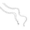 imagePAVOI 14K Gold Plated Layering Necklaces  Stylish Minimalist Design Pendant Necklaces  Bar Circle Lotus Disc Dog Tag Horizontal Bar Pendants for WomenWhite Gold