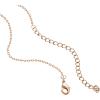 imagePAVOI 14K Gold Plated Station Necklace  Simulated Diamond BTY Layering Necklaces  Womens CZ ChainRose Gold