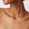 imagePAVOI 14K Gold Plated Station Necklace  Simulated Diamond BTY Layering Necklaces  Womens CZ ChainYellow Gold