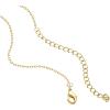 imagePAVOI 14K Gold Plated Station Necklace  Simulated Diamond BTY Layering Necklaces  Womens CZ ChainYellow Gold