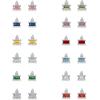 imagePAVOI 14K Gold Plated Sterling Silver Posts Colored Birthstone Flatback Stud Earrings for Women  Gemstone Cubic Zirconia Screwback Earrings  Dainty Helix Cartilage Piercing JewelryApril  Diamond