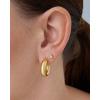imagePAVOI 14K Gold Plated Sterling Silver Posts Colored Birthstone Flatback Stud Earrings for Women  Gemstone Cubic Zirconia Screwback Earrings  Dainty Helix Cartilage Piercing JewelryApril  Diamond
