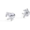 imagePAVOI 14K Gold Plated Sterling Silver Posts Zodiac Sign Flat Back Earring Studs  Birthday Gift for Women  Astrology Earring PairSagittarius