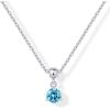 imagePAVOI Adjustable Gold Charm Necklace for Women  14K Gold Plated Chain Dainty Initial Necklaces for Women  Trendy Letter Zodiac Birthstone Cubic Zirconia Charm Pendants  Hypoallergenic Jewelry GiftWhite Gold