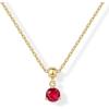 imagePAVOI Adjustable Gold Charm Necklace for Women  14K Gold Plated Chain Dainty Initial Necklaces for Women  Trendy Letter Zodiac Birthstone Cubic Zirconia Charm Pendants  Hypoallergenic Jewelry GiftYellow Gold