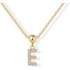 imagePAVOI Adjustable Gold Charm Necklace for Women  14K Gold Plated Chain Dainty Initial Necklaces for Women  Trendy Letter Zodiac Birthstone Cubic Zirconia Charm Pendants  Hypoallergenic Jewelry GiftYellow Gold