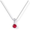imagePAVOI Adjustable Gold Charm Necklace for Women  14K Gold Plated Chain Dainty Initial Necklaces for Women  Trendy Letter Zodiac Birthstone Cubic Zirconia Charm Pendants  Hypoallergenic Jewelry GiftWhite Gold