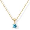 imagePAVOI Adjustable Gold Charm Necklace for Women  14K Gold Plated Chain Dainty Initial Necklaces for Women  Trendy Letter Zodiac Birthstone Cubic Zirconia Charm Pendants  Hypoallergenic Jewelry GiftYellow Gold