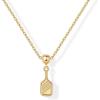 imagePAVOI Adjustable Whimsical Gold Charm Necklace for Women 14K Gold Plated Cute Dainty Pendant Necklaces with Charms Set Hypoallergenic Chain Trendy Cubic Zirconia Heart Religious Sports Pearl PendantYellow Gold