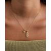imagePAVOI Adjustable Whimsical Gold Charm Necklace for Women 14K Gold Plated Cute Dainty Pendant Necklaces with Charms Set Hypoallergenic Chain Trendy Cubic Zirconia Heart Religious Sports Pearl PendantYellow Gold