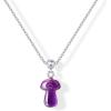 imagePAVOI Adjustable Whimsical Gold Charm Necklace for Women 14K Gold Plated Cute Dainty Pendant Necklaces with Charms Set Hypoallergenic Chain Trendy Cubic Zirconia Heart Religious Sports Pearl PendantWhite Gold