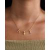 imagePAVOI Adjustable Whimsical Gold Charm Necklace for Women 14K Gold Plated Cute Dainty Pendant Necklaces with Charms Set Hypoallergenic Chain Trendy Cubic Zirconia Heart Religious Sports Pearl PendantYellow Gold