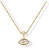 imagePAVOI Adjustable Whimsical Gold Charm Necklace for Women 14K Gold Plated Cute Dainty Pendant Necklaces with Charms Set Hypoallergenic Chain Trendy Cubic Zirconia Heart Religious Sports Pearl PendantYellow Gold