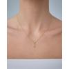 imagePAVOI Adjustable Whimsical Gold Charm Necklace for Women 14K Gold Plated Cute Dainty Pendant Necklaces with Charms Set Hypoallergenic Chain Trendy Cubic Zirconia Heart Religious Sports Pearl PendantWhite Gold