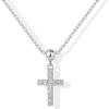 imagePAVOI Adjustable Whimsical Gold Charm Necklace for Women 14K Gold Plated Cute Dainty Pendant Necklaces with Charms Set Hypoallergenic Chain Trendy Cubic Zirconia Heart Religious Sports Pearl PendantWhite Gold