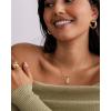 imagePAVOI Adjustable Whimsical Gold Charm Necklace for Women 14K Gold Plated Cute Dainty Pendant Necklaces with Charms Set Hypoallergenic Chain Trendy Cubic Zirconia Heart Religious Sports Pearl PendantYellow Gold