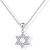 imagePAVOI Adjustable Whimsical Gold Charm Necklace for Women 14K Gold Plated Cute Dainty Pendant Necklaces with Charms Set Hypoallergenic Chain Trendy Cubic Zirconia Heart Religious Sports Pearl PendantWhite Gold