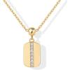 imagePAVOI Adjustable Whimsical Gold Charm Necklace for Women 14K Gold Plated Cute Dainty Pendant Necklaces with Charms Set Hypoallergenic Chain Trendy Cubic Zirconia Heart Religious Sports Pearl PendantYellow Gold