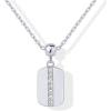 imagePAVOI Adjustable Whimsical Gold Charm Necklace for Women 14K Gold Plated Cute Dainty Pendant Necklaces with Charms Set Hypoallergenic Chain Trendy Cubic Zirconia Heart Religious Sports Pearl PendantWhite Gold