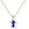 imagePAVOI Adjustable Whimsical Gold Charm Necklace for Women 14K Gold Plated Cute Dainty Pendant Necklaces with Charms Set Hypoallergenic Chain Trendy Cubic Zirconia Heart Religious Sports Pearl PendantYellow Gold
