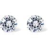 imagePAVOI 14K Real Gold Studs Moissanite Earrings for Women  024 Carat Round Lab Created Moissanite Stone Solid Gold Stud Earrings Men16CTPair  6mm