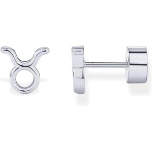 imagePAVOI 14K Gold Plated Sterling Silver Posts Zodiac Sign Flat Back Earring Studs  Birthday Gift for Women  Astrology Earring PairTaurus