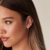 imagePAVOI 14K Gold Plated 925 Sterling Silver Posts Pair of Flat Back Stud Earrings for Women  Cartilage Helix Piercing  Heart Moon Snake Smiley Butterfly Yin and Yang North Star EarringYin and Yang