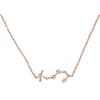 imagePAVOI 14K Gold Plated Astrology Constellation Horoscope Zodiac Necklace 1618quotRose Gold