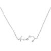 imagePAVOI 14K Gold Plated Astrology Constellation Horoscope Zodiac Necklace 1618quotWhite Gold