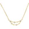 imagePAVOI 14K Gold Plated Astrology Constellation Horoscope Zodiac Necklace 1618quotYellow Gold