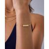 imagePAVOI 14K Gold Plated Friendship Matching Adjustable Bracelets for Women  Gold Best Friends Bracelet Set  BFF ILYSM Bracelet PackILYSM