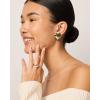 imagePAVOI 14K Gold Plated Sterling Silver Posts Chunky Heart Statement Earrings for Women  Love Friendship Puffy Heart Teardrop Dangle ampamp Stud EarringsYellow Gold